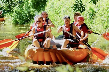 Kanuumatk rafting parvematk Võhandu Mustjõgi Koiva